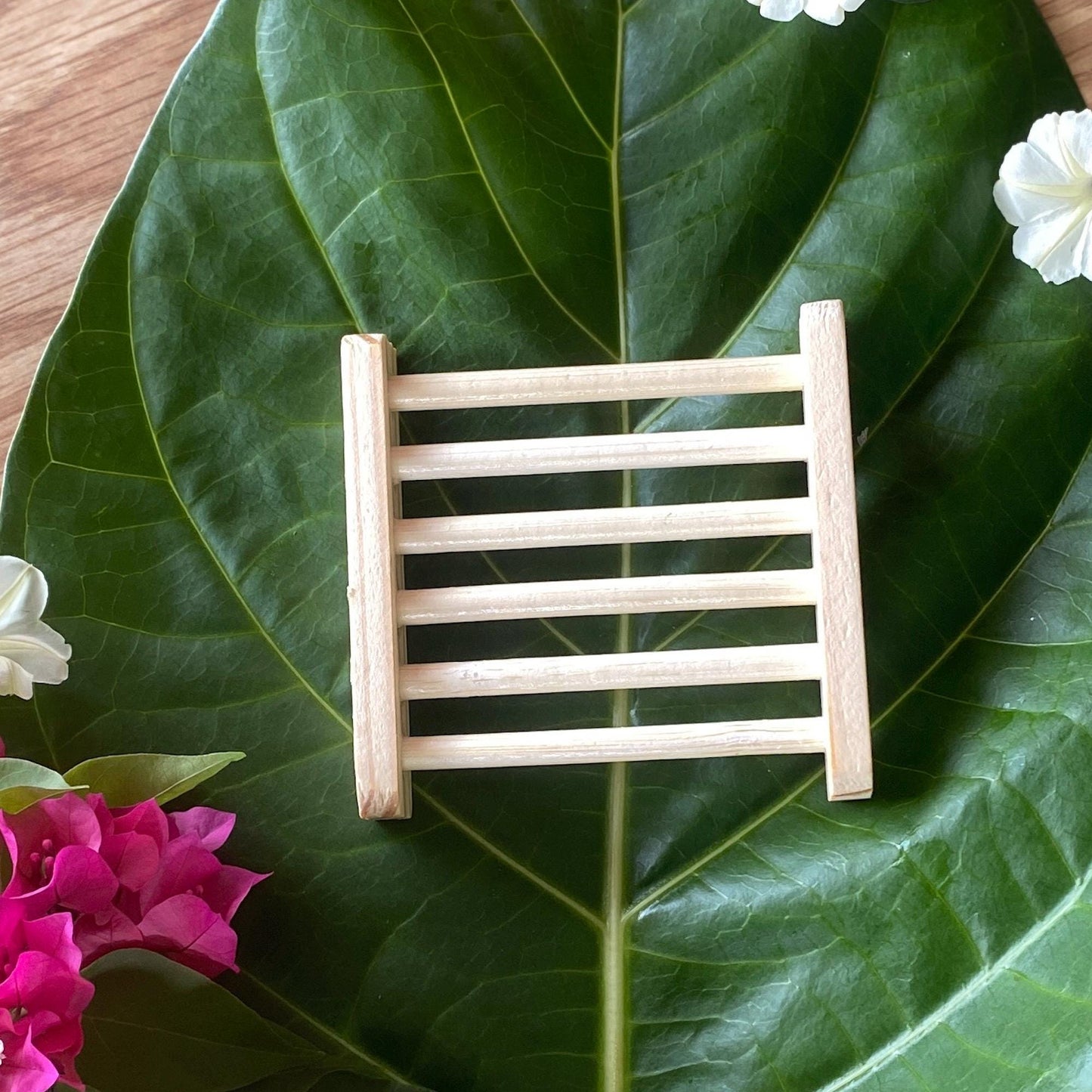 Natural Draining Soap Dish, Sustainable Soap Tray or Shampoo Bar Holder